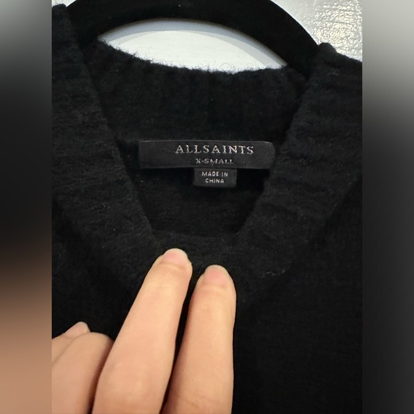 Allsaints Jax 2 in 1 pleated dress - Picture 7 of 11